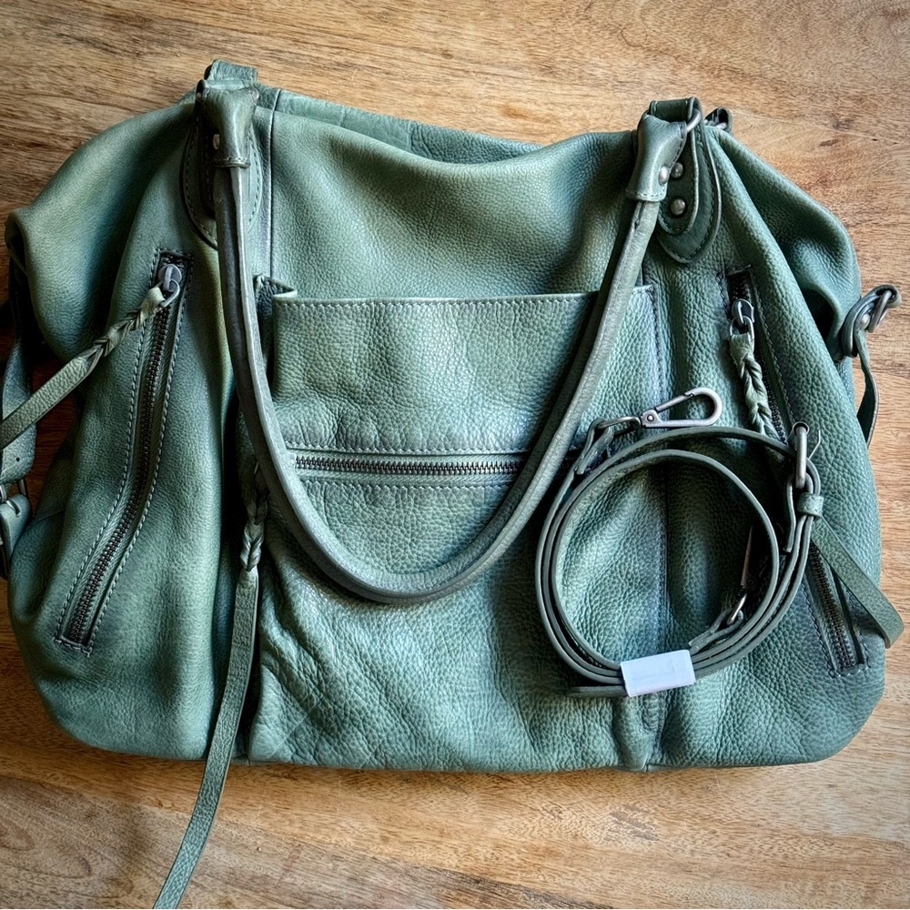 Free People Emerson Tote in Secret Sage